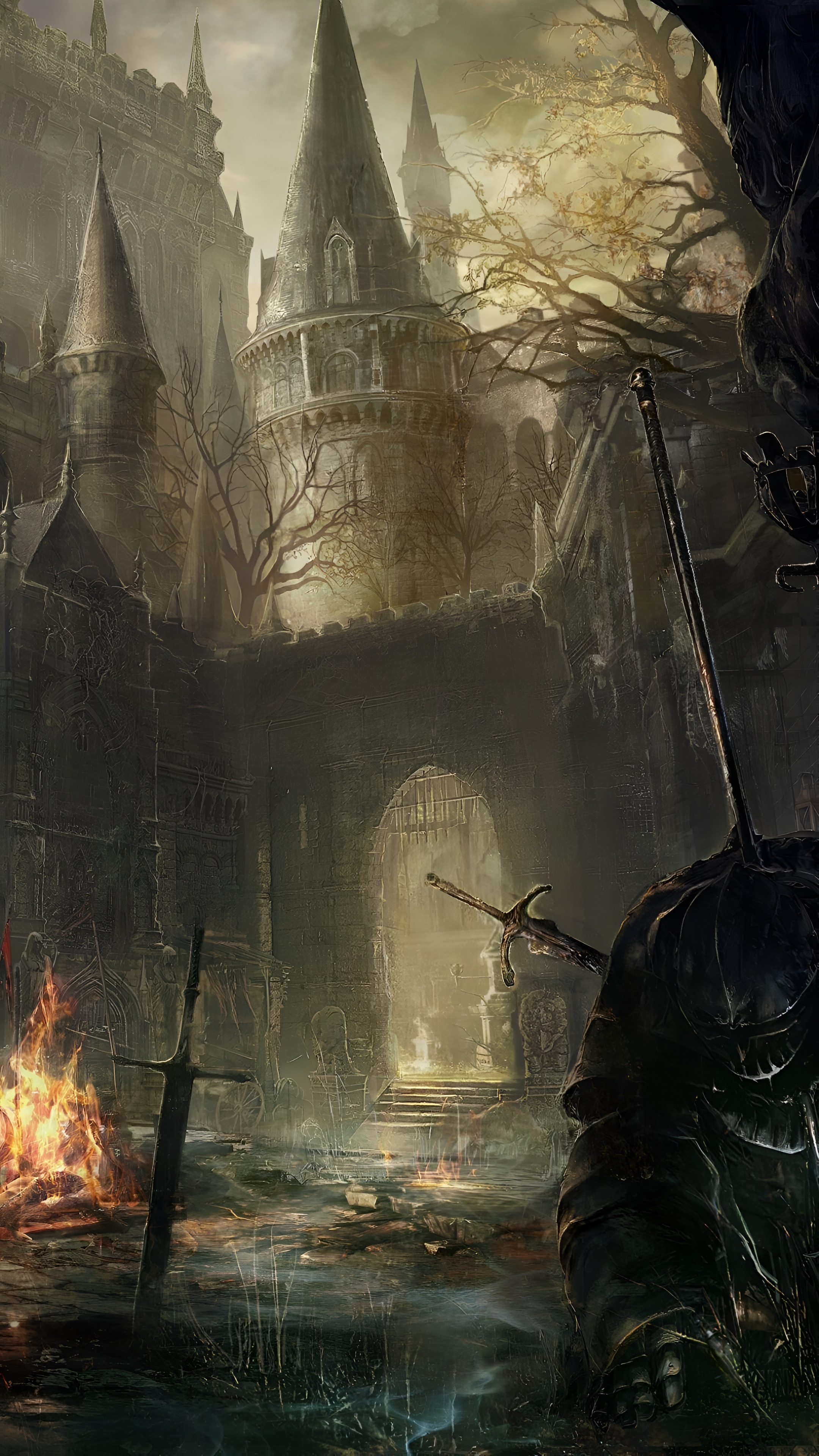 Mobile background image of the blog